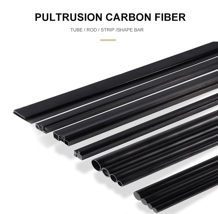 China Factory Machinable Irregular Carbon Fiber Tube Profiles Hollow Carbon Fiber Square Tube