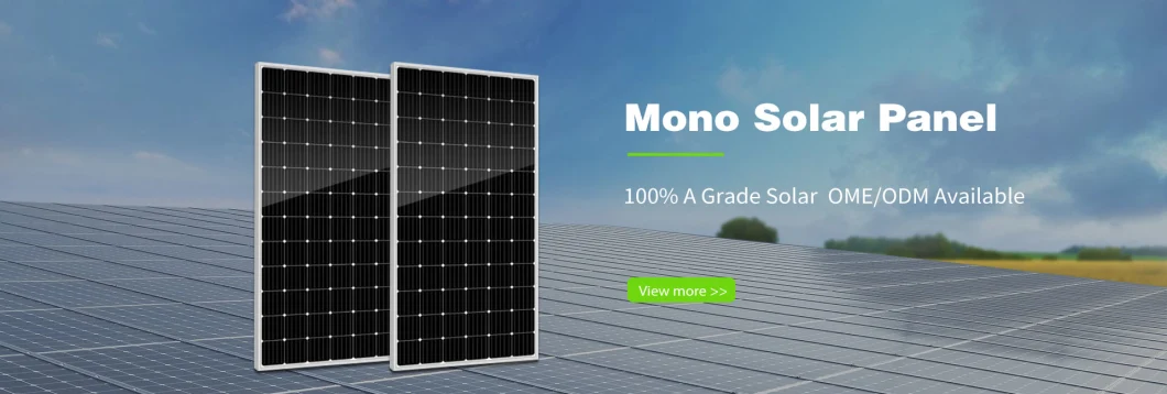 High Efficiency Monocrystalline 585W 600W Solar Panel Photovoltaic Panel Price