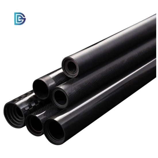 China Factory Hot Sell 31mm Octagon Carbon Fibre 3K Hexagon Carbon Fiber Tube 50mm Carbon Fiber Tube Flexible