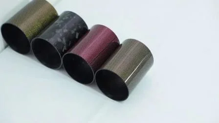 Pultrusion 3K Twill Matte Glossy Light Weight 10mm Square Carbon Fiber Tubing