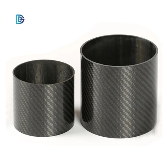 China Factory Custom 3K Rolled Carbon Fibre Tube Pipe 20mm 21mm 22mm 23mm 24mm 25mm 26mm 27mm 28mm 29mm 30mm