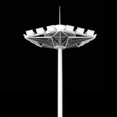 18m 25m 30m Telescopic Flood Street Light Pole Football LED Light Stadium Lighting Pole