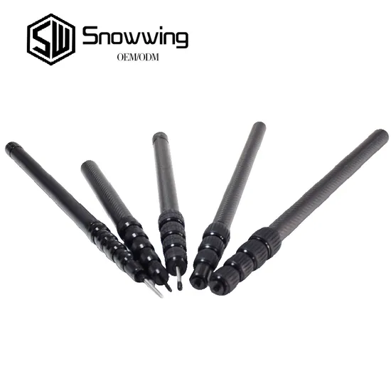 3K Glossy Carbon Fibre Tube/ Carbon Fiber Telescopic Pole/ Window Cleaning Pole/ Waterfed Pole for Window Cleaning Poles Carbon