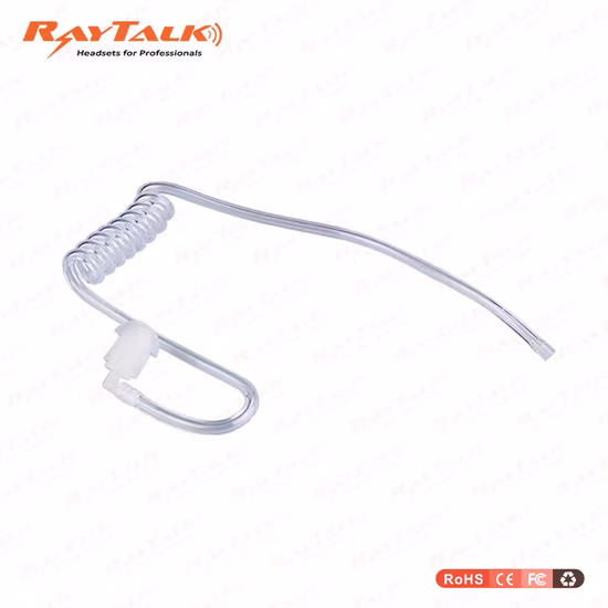 Replacement Black Acoustic Tube for Two Way Radio Earpieces