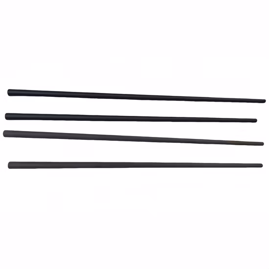 China Factory OEM Custom High Quality Tapered Conical Taper Pool Cue Billiard Shaft Carbon Carbone Fiber Tube Tubing
